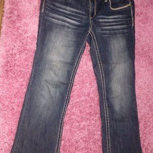 ARIYA  FLARE LEG JEANS SIZE 16